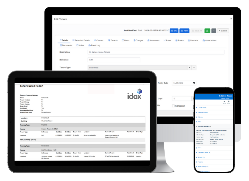 CAFM amended tablet – group devices CAFM Explorer on multiple devices